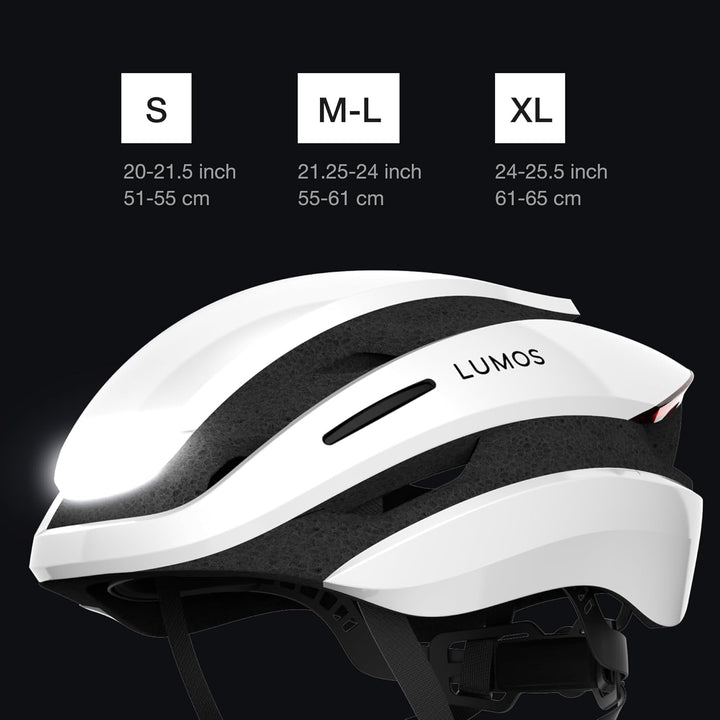 Lumos Ultra Smart-Helm | Fahrradhelm | Vorder- und Rücklicht (LED) | Blinker | Bremslichter | Blueto