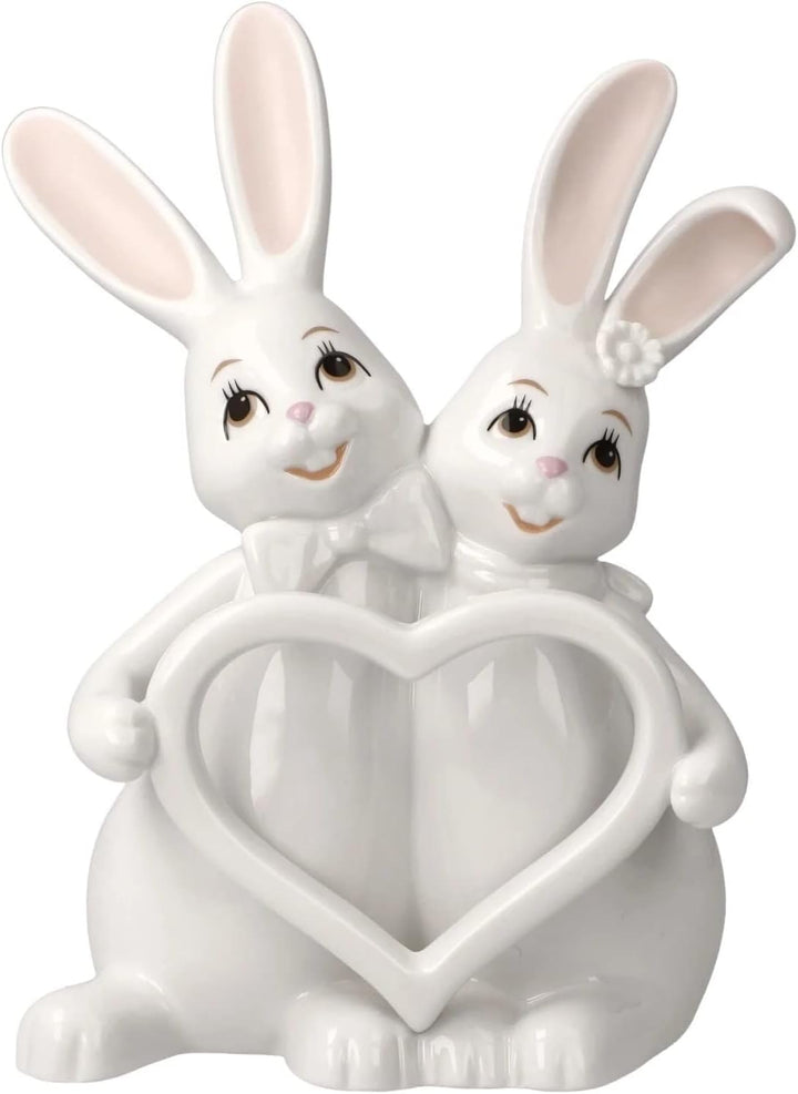 Goebel Ostern Dekofigur, Porzellan, 16 cm, Weiss, Weiss