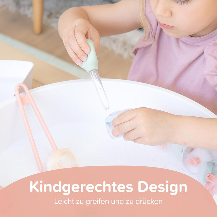 Inspire My Play 6 x Pipetten für Kinder – Pipetten-Tropfer für Kinder – Sensorisches Spielzeug und Z