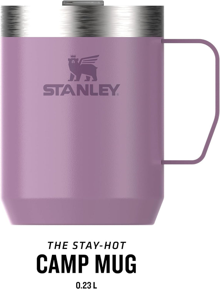 STANLEY 1913 Classic Legendary Camp Mug Thermobecher 0.23L - Hält 1 Stunden Heiss - 2 Stunden Kalt -