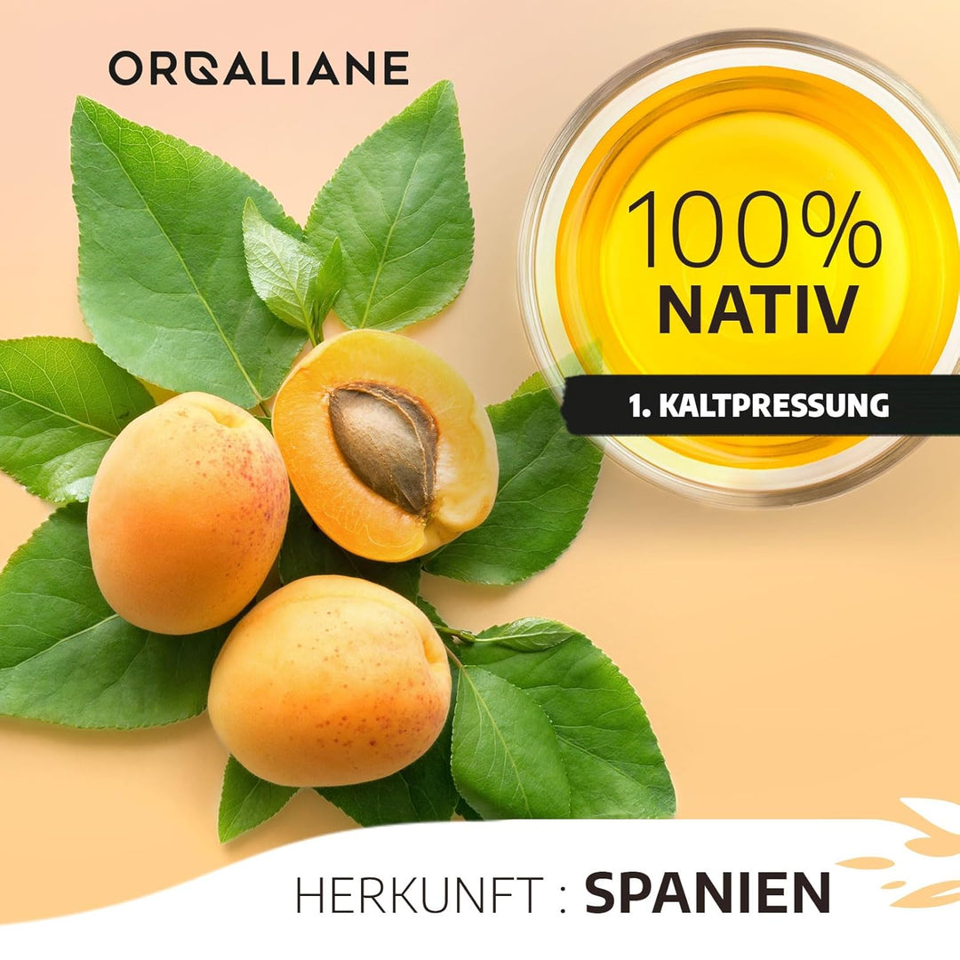 Aprikosenkernöl 900 ml - Rein, Natürliche Pflege, Kaltgepresst - Premium Qualität 900 ml (1er Pack),