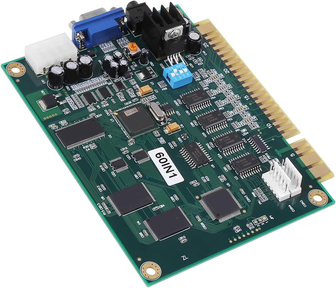Jeanoko Jamma Jamma 60 in 19×18×2 60 In1 Multicade-Board CGA VGA-Ausgang für Arcade-Spielautomaten