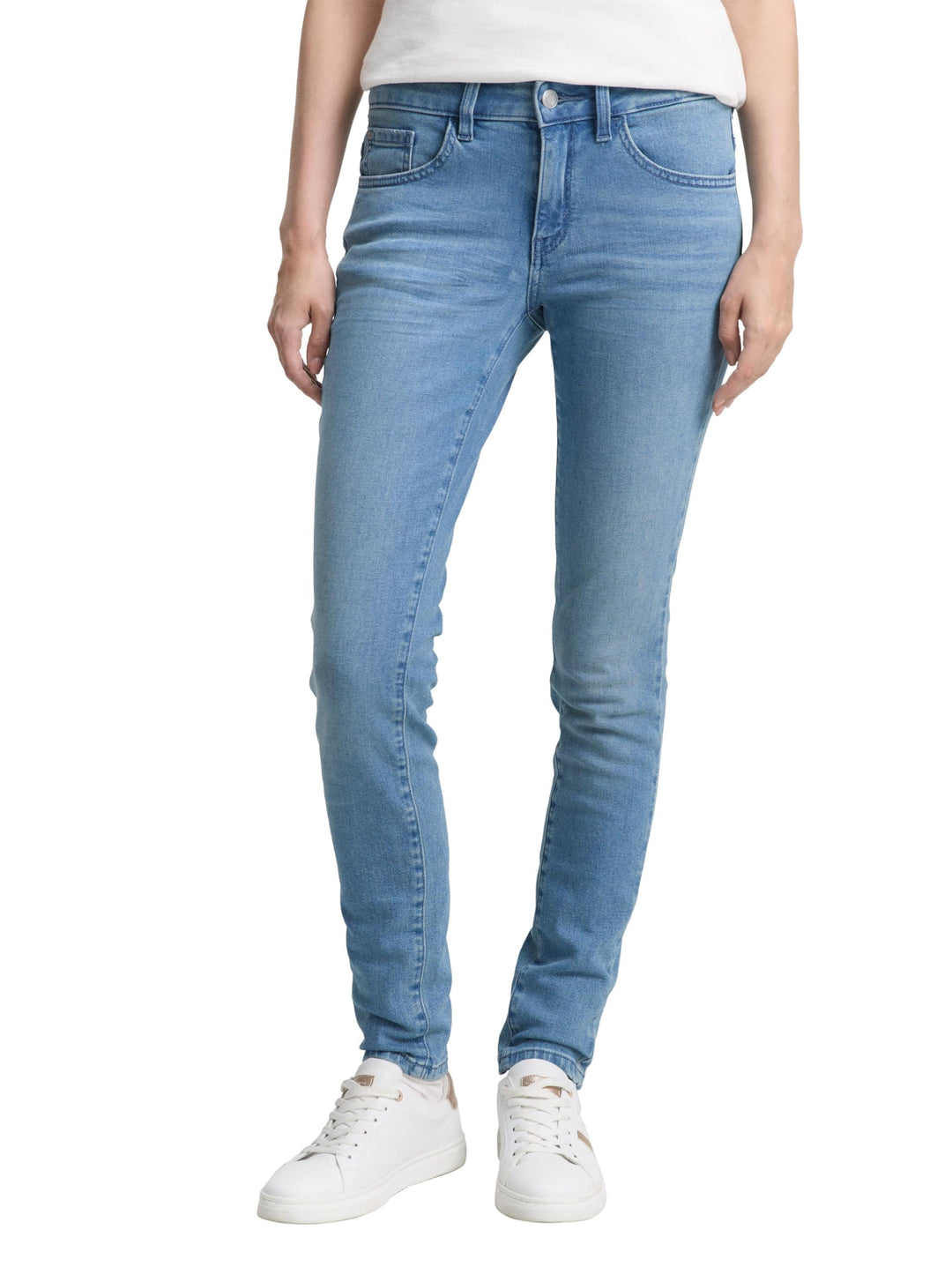 TOM TAILOR Damen Alexa Skinny Jeans 25W / 30L 10142 - Light Stone Blue Denim, 25W / 30L 10142 - Ligh