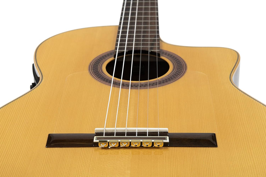 Gold Alba Guitar Beads aus Metall für Klassische, Flamenco- und Akustik Gitarren mit Nylonsaiten