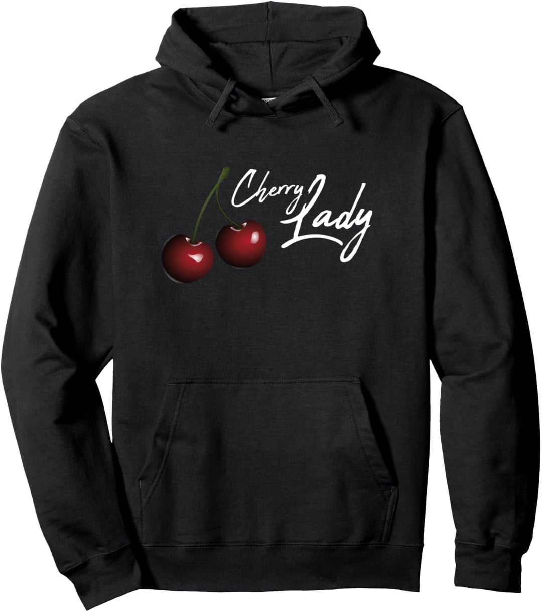 Cherry Lady Pullover Hoodie