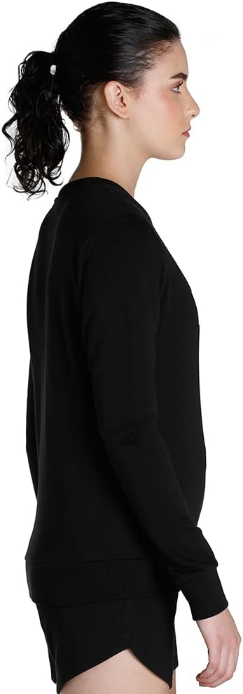 PUMA Damen Pullover, , XXL Puma Black, XXL Puma Black