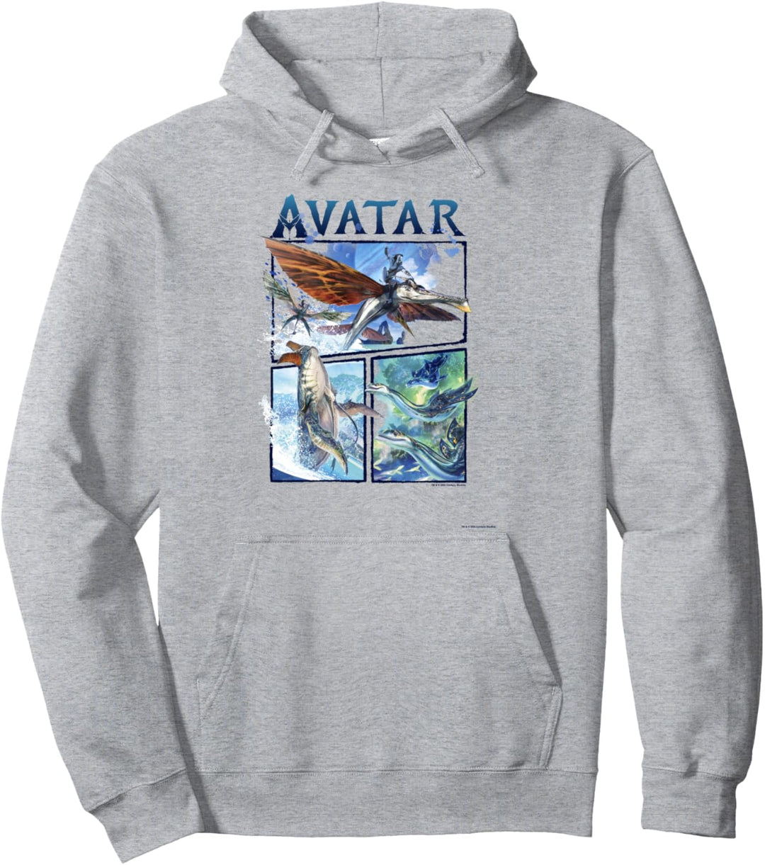 Avatar: The Way of Water Air And Sea Flight Panels Pullover Hoodie