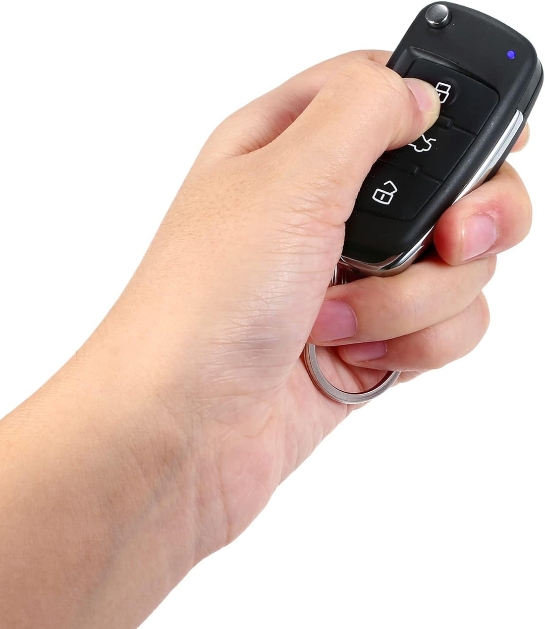 Shkalacar 12V Zentralverriegelung Universal fürs Auto mit 2 Fernbedienungen und Trunk Pop