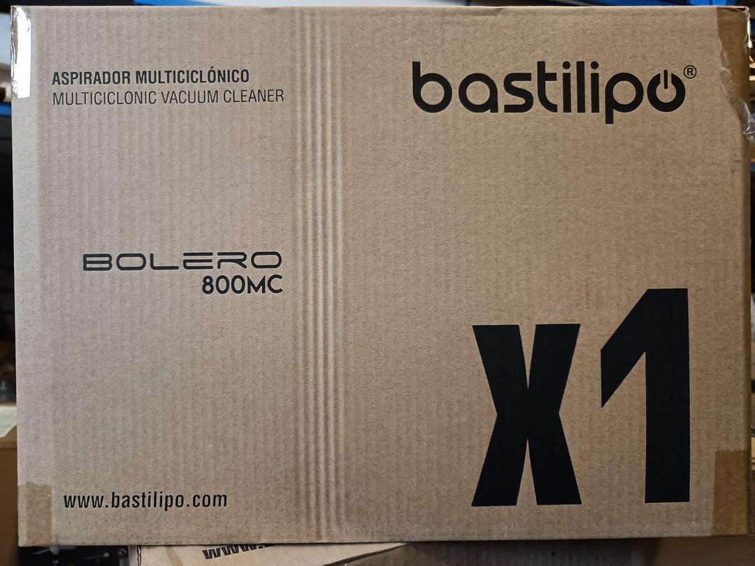 Bastilipo Bolero 800-MC Multi-Cyklon-Staubsauger, mit extra Powerfull Silence, 800 W, Wassergrün