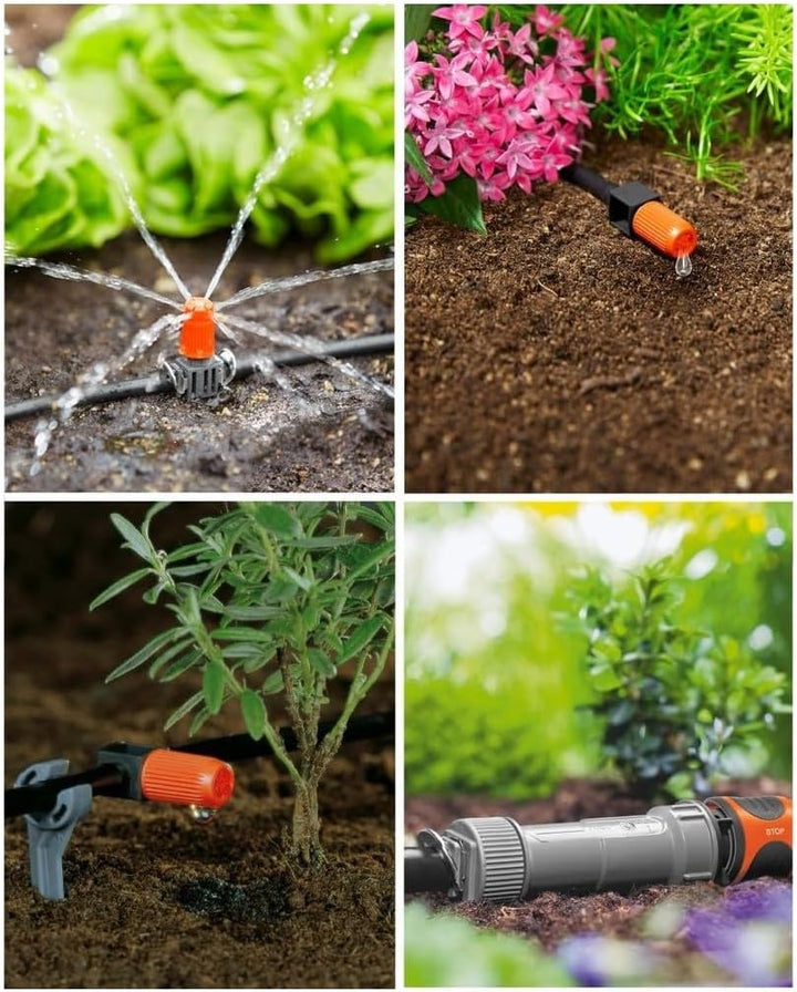 Gardena Erweiterungsset Pflanztröge: Das Balkon-Bewässerungssystem erweitert Ihre Micro-Drip-Start S