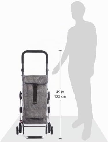 Foppapedretti „Go Up“-Einkaufsroller Grigio