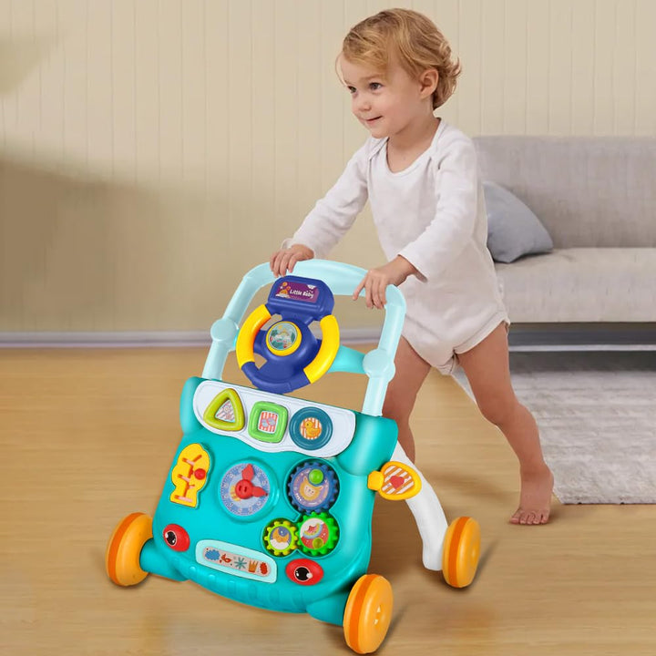 Laufwagen Special Edition, Interaktive Laufhilfe mit abnehmbarem Spielboard,Geschwindigkeit & Lautst