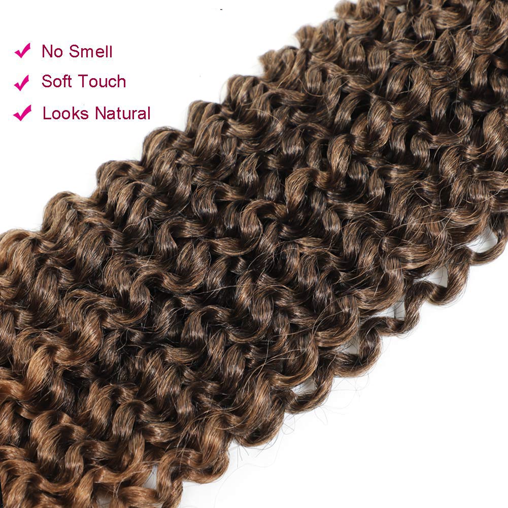 7 Packungen Passion Twists Hair 18 Zoll 22 Stränge/Pack Water Wave Crochet Braids, Passion Twist Cro