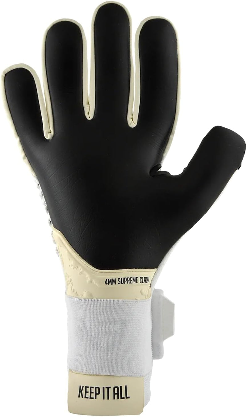 KEEPERsport Profi Torwarthandschuhe - Varan Champ - 4mm Grip - Fussballhandschuhe für Erwachsene - G