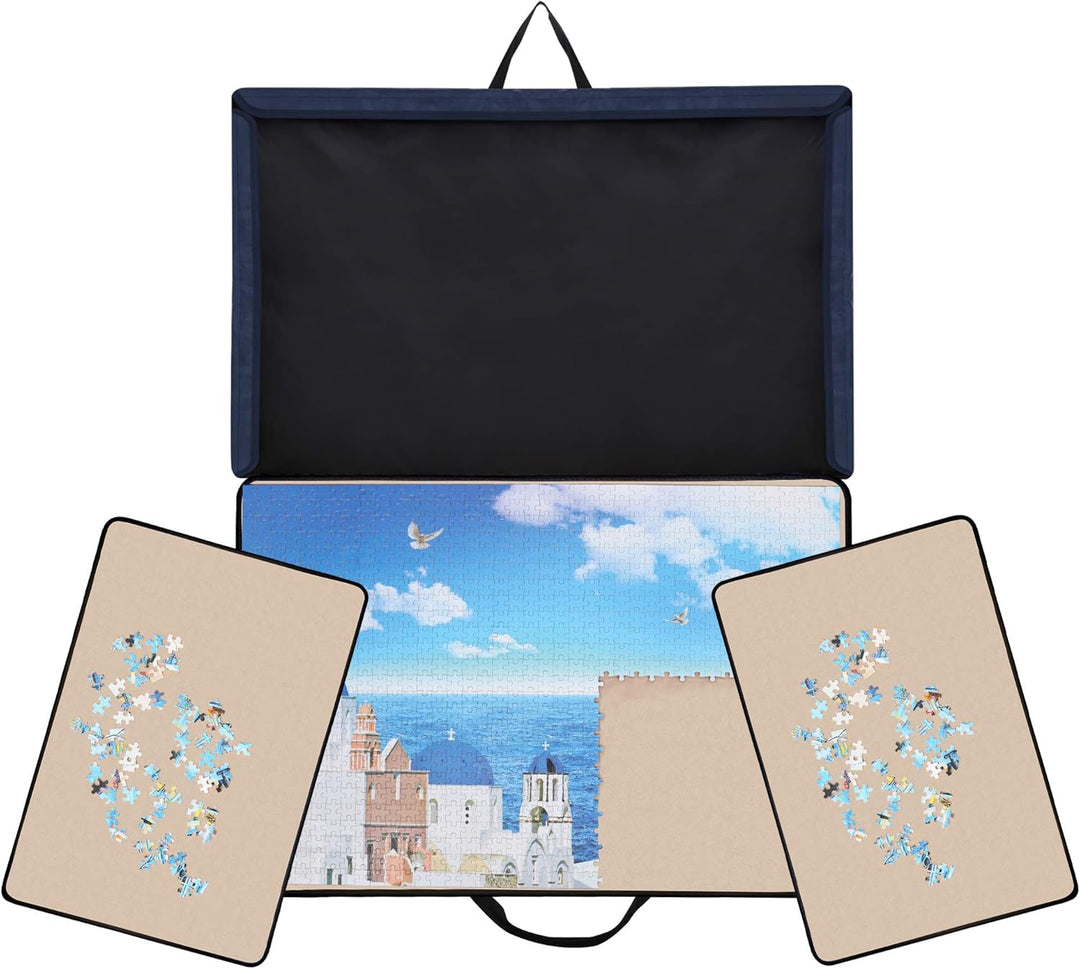 Becko Jigsaw Puzzle Board Tragbarer Puzzle-Koffer/Puzzle-Aufbewahrung/Puzzle-Sparer/Puzzle-Speichers