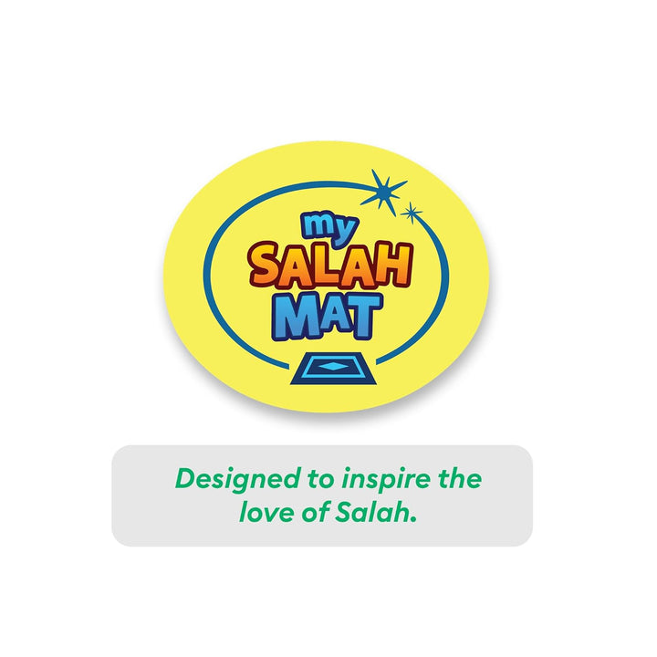 My Salah Mat - Interaktives Prayer Mat & Book für Kinder in 11 Sprachen (Englisch, Französisch, Arab