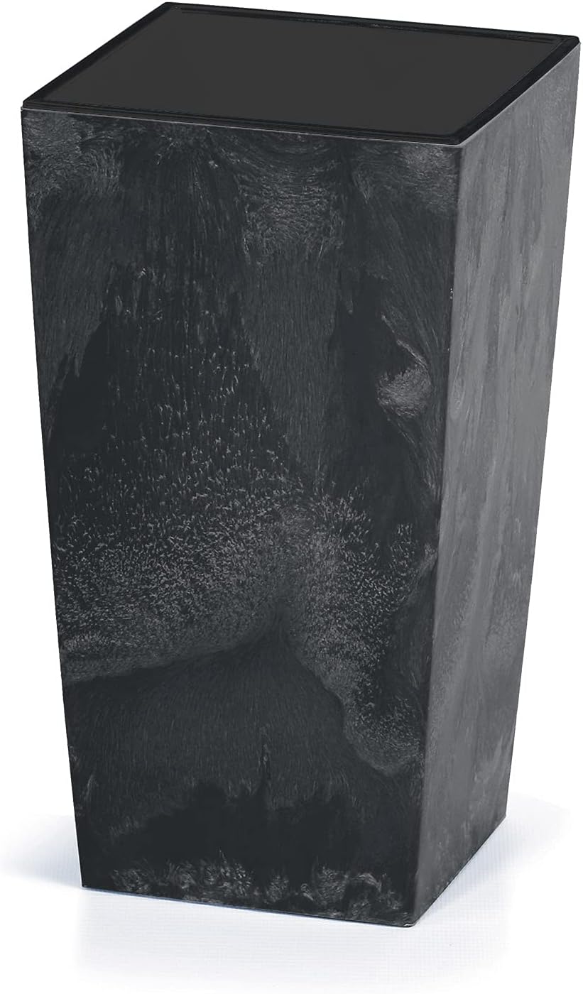 Deuba Blumentopf 49L 61x32,5x31,5cm Betonoptik Inkl. Einlegeboden Indoor Outdoor Blumenkasten Pflanz