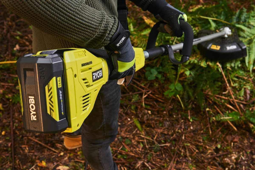 RYOBI Rasentrimmer 36V LithiumPlus Brushless 1x Akku 4,0Ah 1x Ladegerät RY36ELTX33A-140