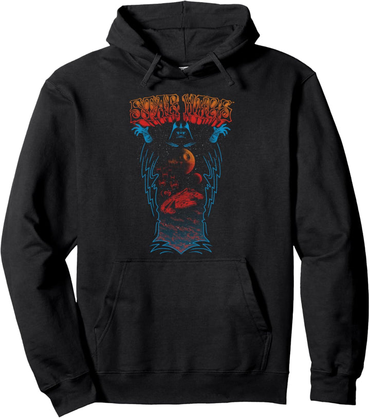 Star Wars Darth Vader Ruler Of The Death Star Poster Pullover Hoodie