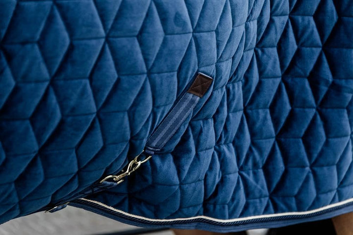 Kentucky Horsewear Show Rug Velvet Turnierdecke, Grösse:155, Farbe:Marine 155 navy, 155 navy