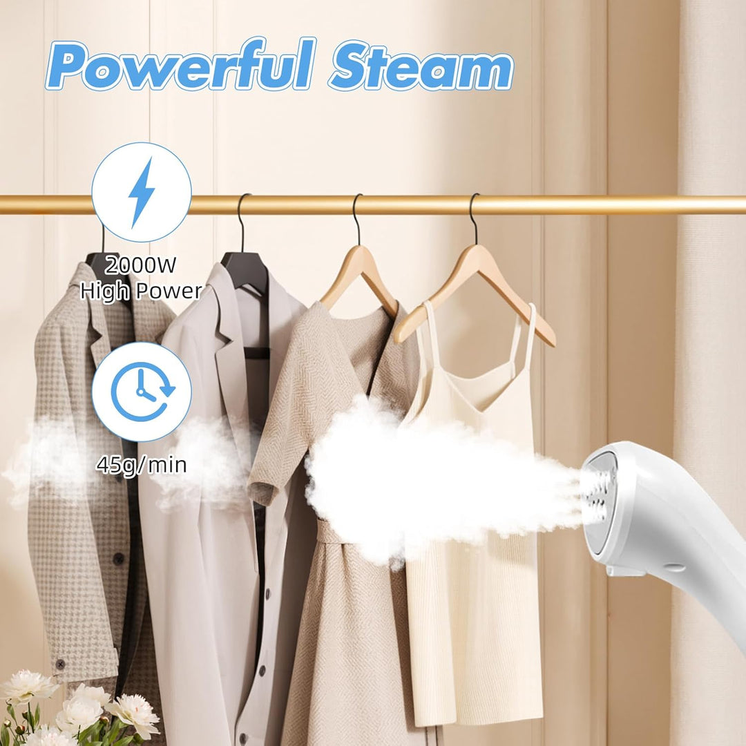 Dampfglätter Vertikaler Steamer, Dampfglätter 2000W mit 45g/min Dampfleistung Professioneller Hemden