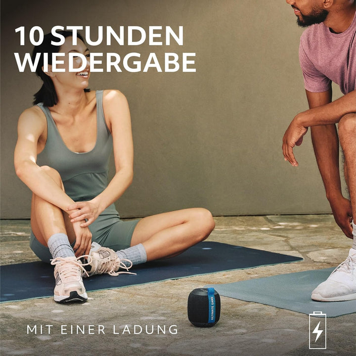 Ultimate Ears WONDERBOOM Play – mobiler wasserdichter Bluetooth-Lautsprecher, staubdichter schwimmfä