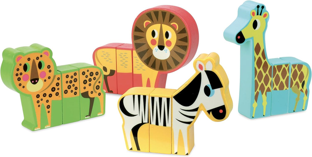 Vilac vilac7703 magnetisch Savannah Animals Set Tiere