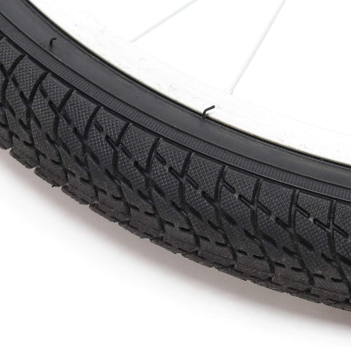 Wiltec Ersatzrad für Fahrradanhänger für Hunde 47-406 (20x1,75"), Rad für Transportanhänger, luftber