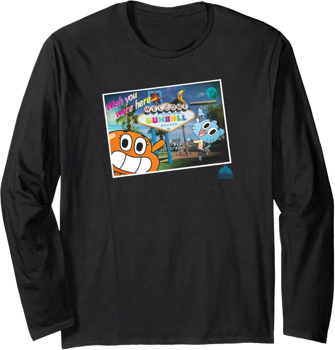 The Amazing World of Gumball Postcard Langarmshirt