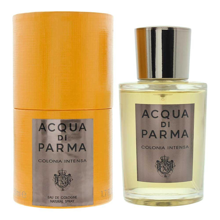 Acqua di Parma Colonia Intensa EDC Vapo, 50 ml Citrus 50 ml (1er Pack), Citrus 50 ml (1er Pack)
