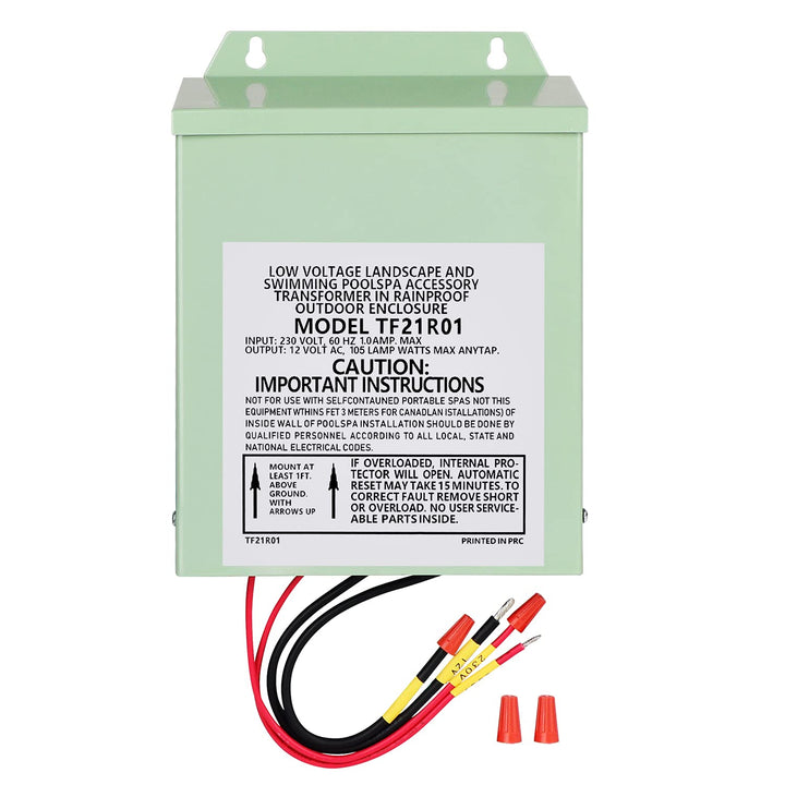 COOLWEST LED Trafo 12V 105W, LED Transformator 230V Auf 12V AC für Niederspannung Poolbeleuchtung, S