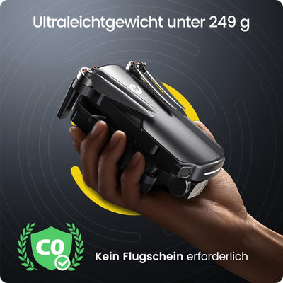 Holy Stone HS360S Drohne mit Kamera 4K GPS für Erwachsene, 3KM Grosse Reichweite 5G FPV Bildübertrag
