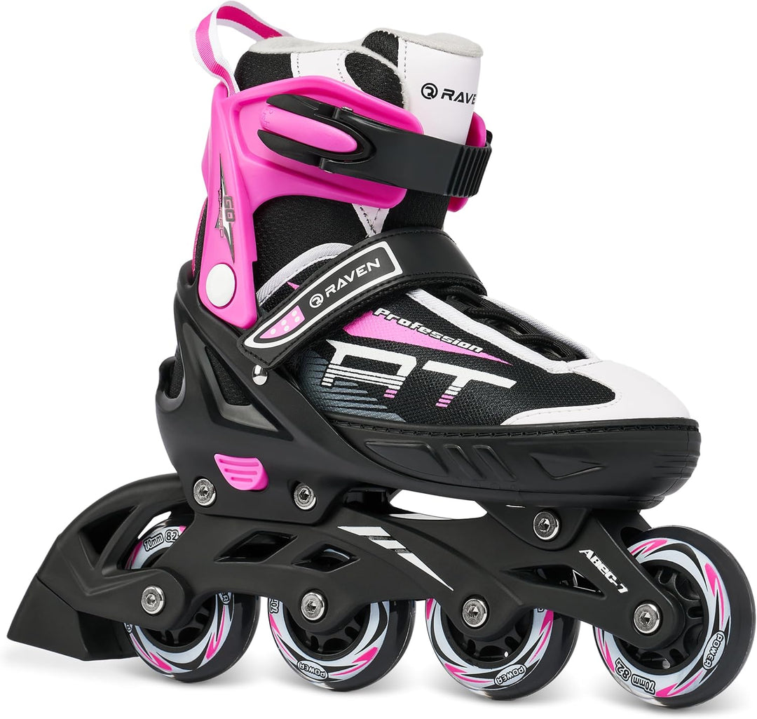 RAVEN Profession 4in1 Inlineskates Triskates Rollschuhe Schlittschuhe Inliner für Kinder und Erwachs