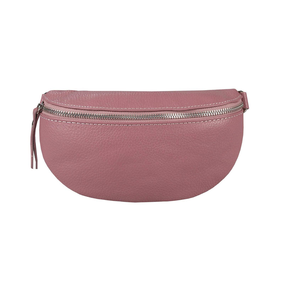 Made in Italy OBC Damen Leder Tasche Gürteltasche Crossbody Hüfttasche Bauchtasche Hüfttasche Umhäng