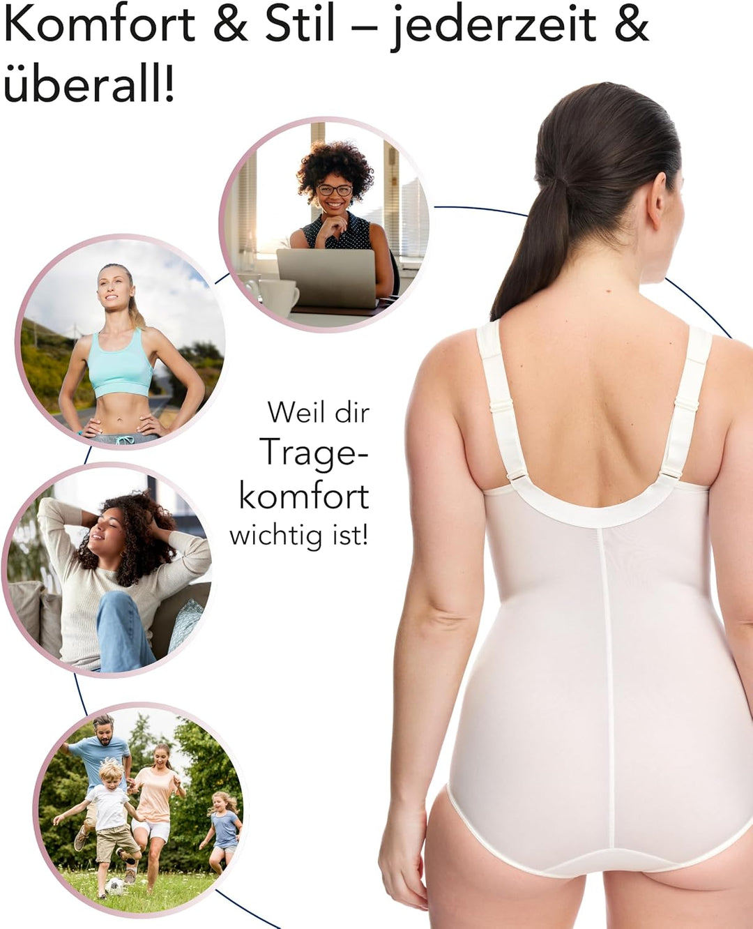Susa Damen Cremona BH 75E Ivory, 75E Ivory