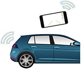 Kamera und Rückfahrsensor auf Kennzeichenhalter H4WIFI BEEPER, H4wifi