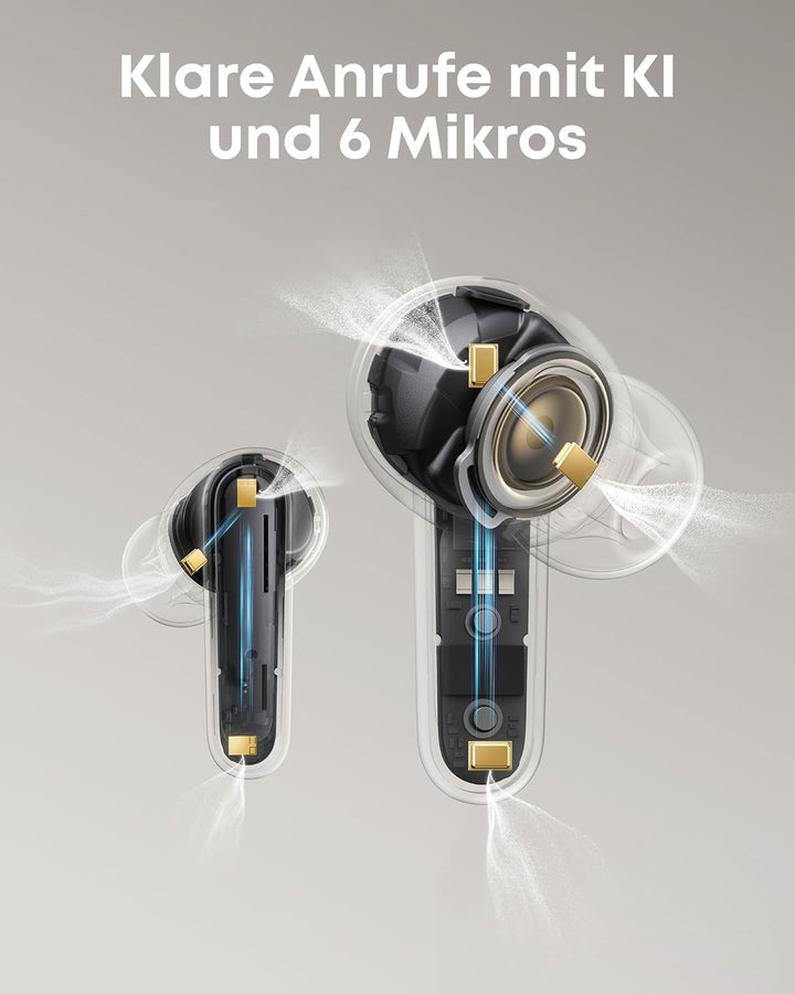 soundcore P41i by Anker, Adaptive Noise Cancelling In-Ear Kopfhörer mit Powerbank (integriertes USB-