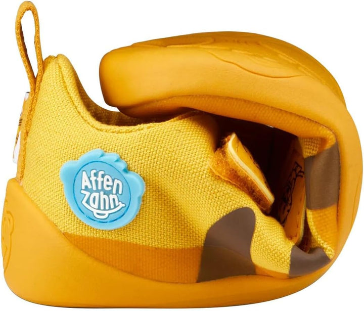 Affenzahn Barfussschuh Baumwolle Lucky Klettverschluss Vegan rutschfest Flexibel Reflektierend für