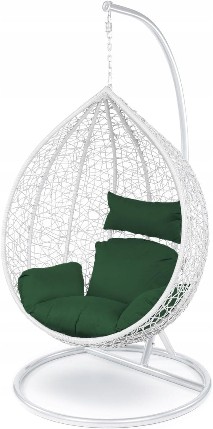 Ferocity Hängesessel Kissen XXL, Polster, Auflage für Polyrattan/Rattan Hängeschaukel, Hängekorb, Sc