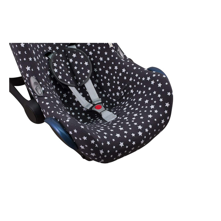 JYOKO Kids Bezug kompatibel mit Maxi Cosi Cabriofix, City Streety (Winter Sky) Mr Mustache, Mr Musta