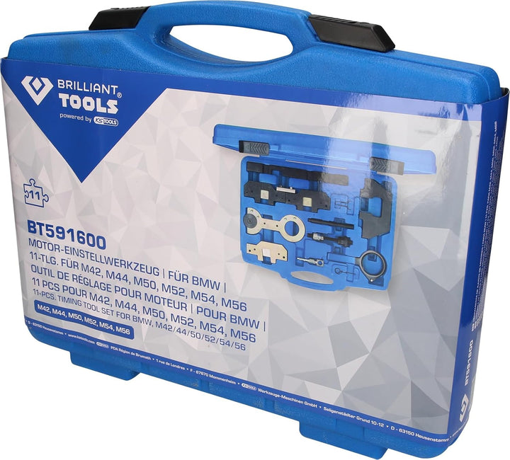 KS Tools BRILLIANT TOOLS Motor-Einstellwerkzeug für BMW für M42, M44, M50, M52, M54, M56 [Powered by