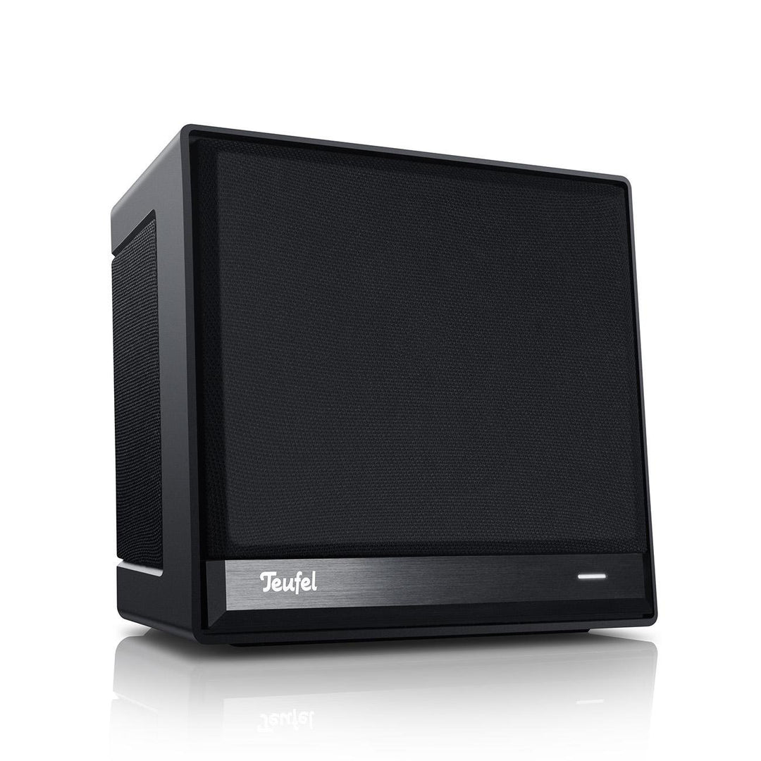 Teufel ONE S Kompakter Multiroom Bluetooth Lautsprecher mit WLAN, Wecker, Musikstreaming- schwarz, S
