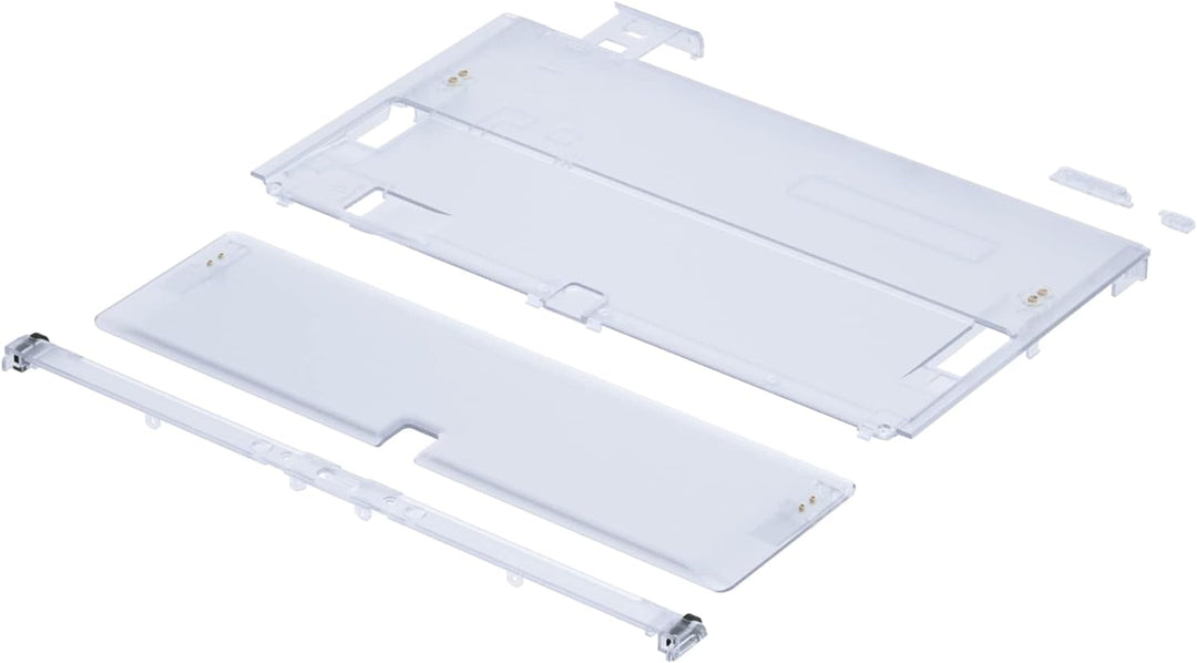 eXtremeRate Rückeite Konsole Case für Switch OLED, Custom DIY-Ersatz Hülle Rückgehäuse mit Ständer E