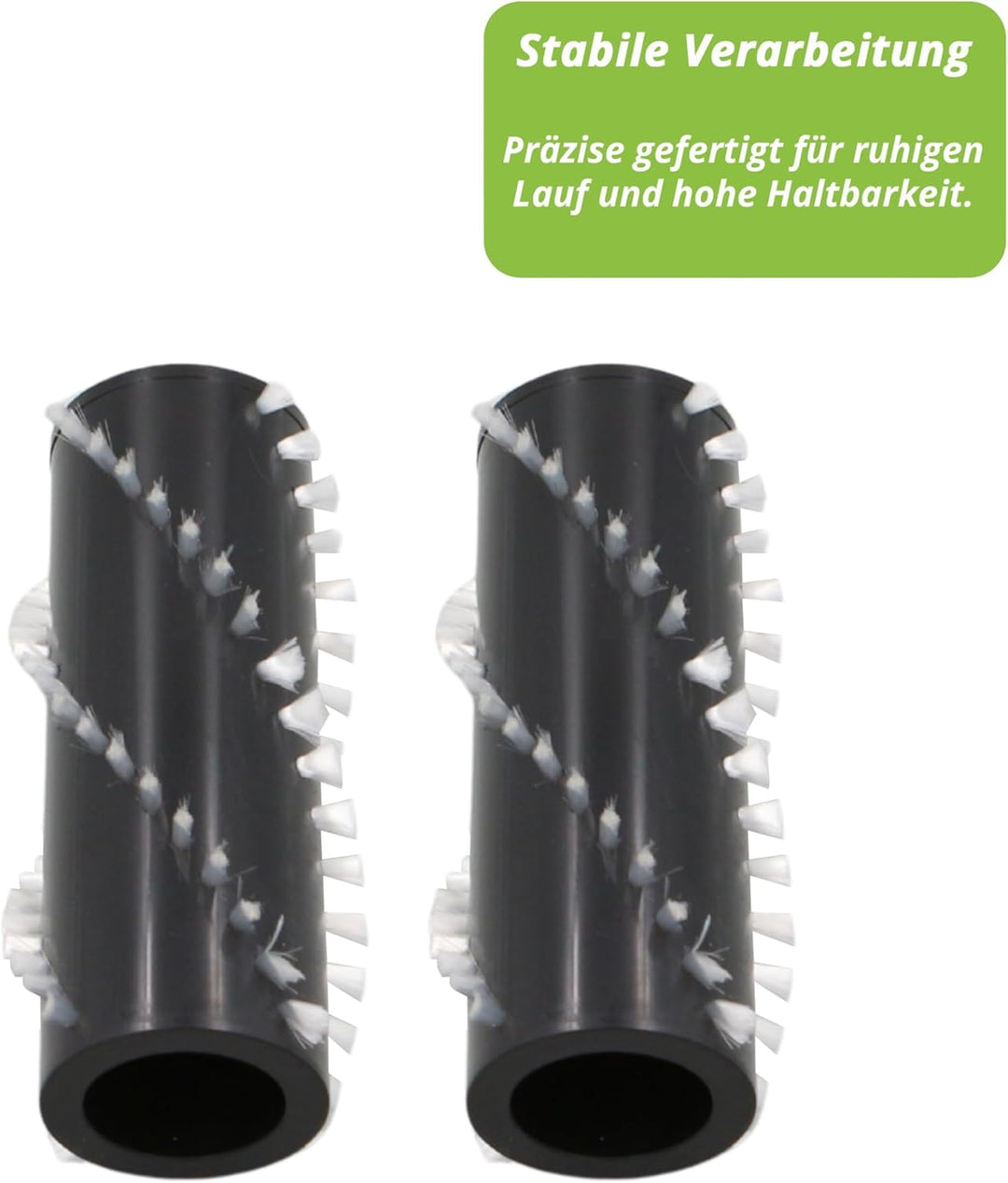 1 Paar Hochwertige Ersatzbürsten Bürsten Rundbürsten Bürstenrollen Walzen passend für Vorwerk Teppic