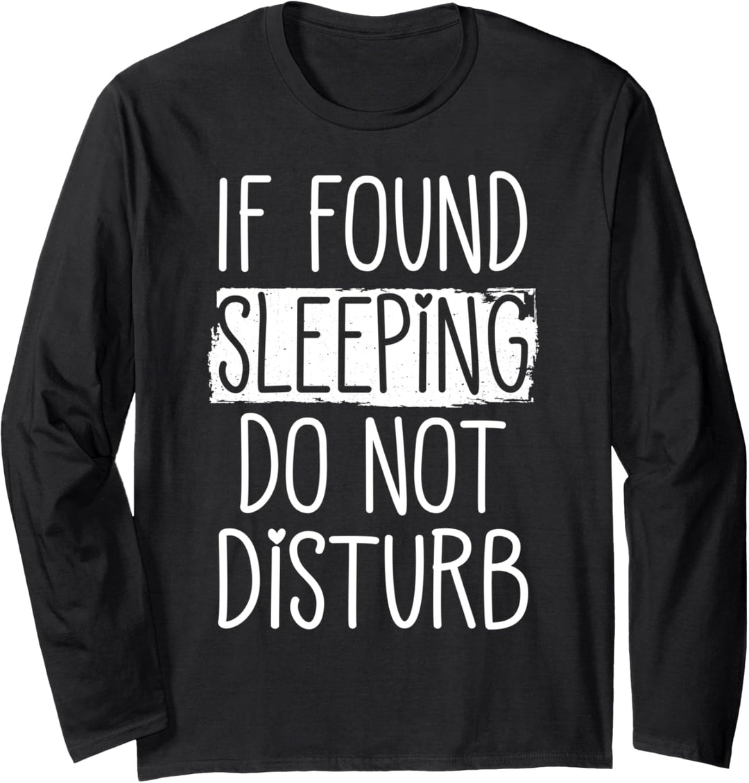 Kids Sleeping Pajamas Funny Top Girl Pajama Boy Girls Boys Langarmshirt