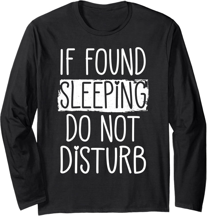 Kids Sleeping Pajamas Funny Top Girl Pajama Boy Girls Boys Langarmshirt