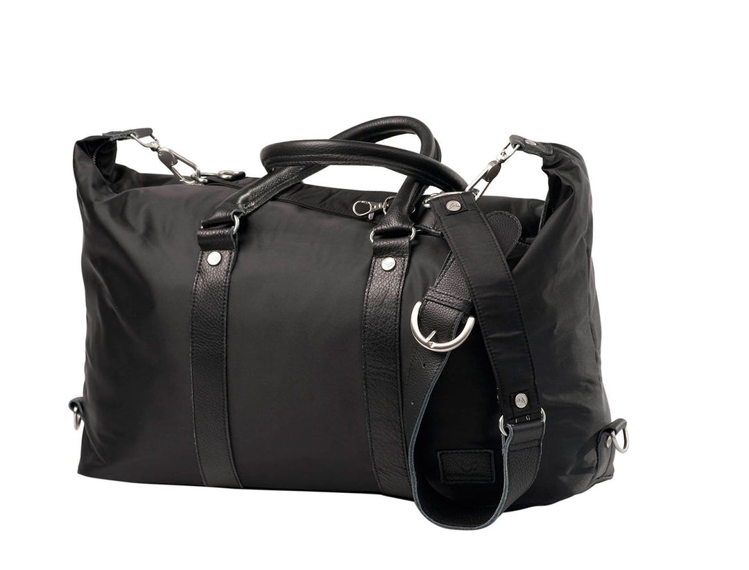 Petit Amour Baby Wickeltasche Set LISSY Schwarz Tasche Umhängetasche Set 45x26,5x16,5 Schwarz, 45x26