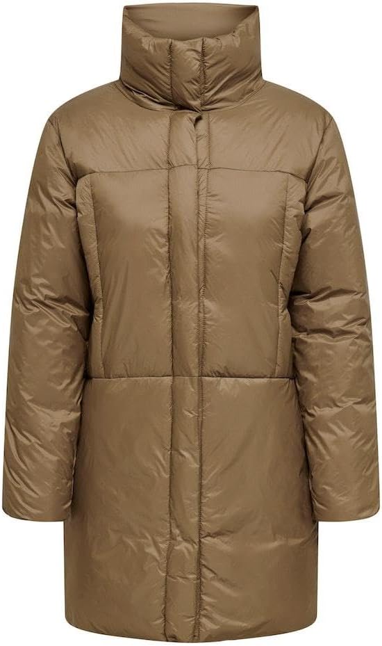 ONLY Damen Onlmax Bf Long Puffer OTW Pufferjacke S Otter, S Otter