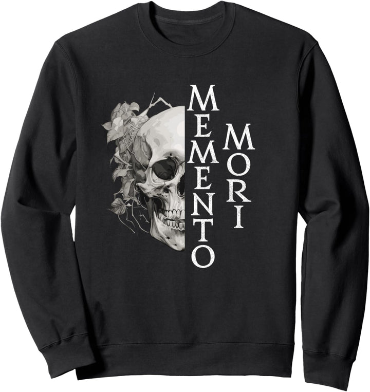 Memento Mori | Momentum Mori | Lateinische Zitate Sweatshirt