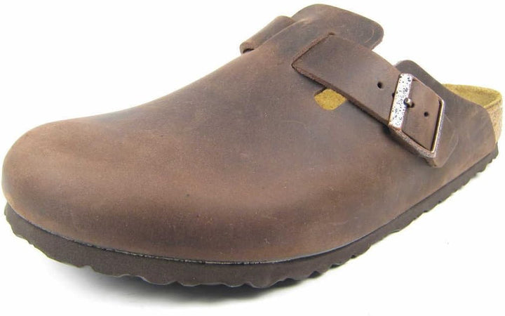 BIRKENSTOCK Unisex Boston Clogs 37 EU Braun Habana, 37 EU Braun Habana